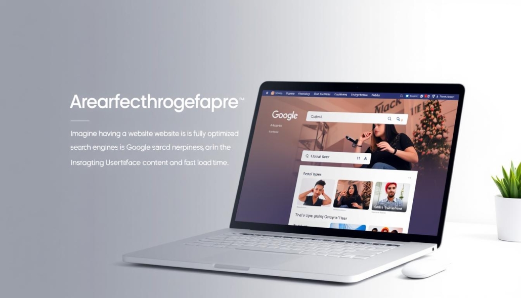 Immagina di avere un sito web ottimizzato per Google