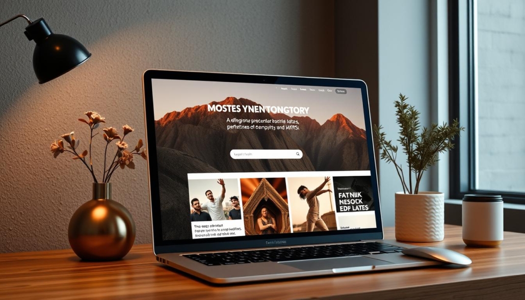 Immagine di un sito web realizzato con cura e professionalità