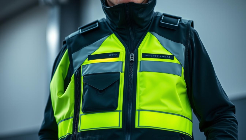 gilet pilota alta visibilità